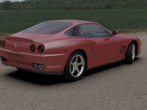 ferrari 550 marancello 3D Model