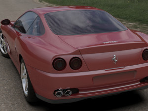 ferrari 550 marancello 3D 模型