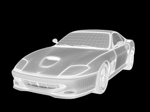 ferrari 550 marancello 3D 模型
