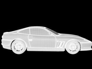 ferrari 550 marancello 3D 模型