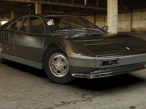ferrari mondial 1980 3D Model