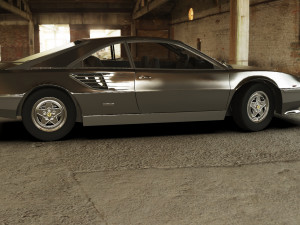 ferrari mondial 1980 3D Model