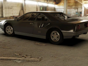 ferrari mondial 1980 3D Model