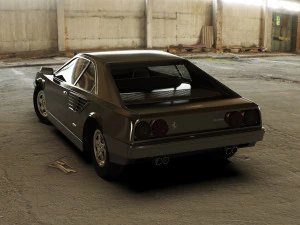 ferrari mondial 1980 3D Model