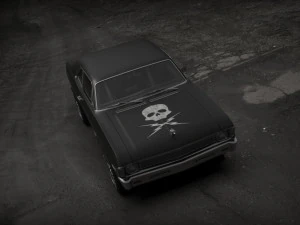 chevrolet nova ss 70 ölüme dayanıklı 3D Model