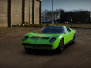 miura p400 67 3D Model