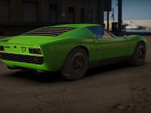 miura p400 67 3D Model