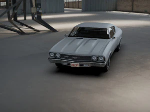 Chevrolet Chevelle SS 1969 3D Model