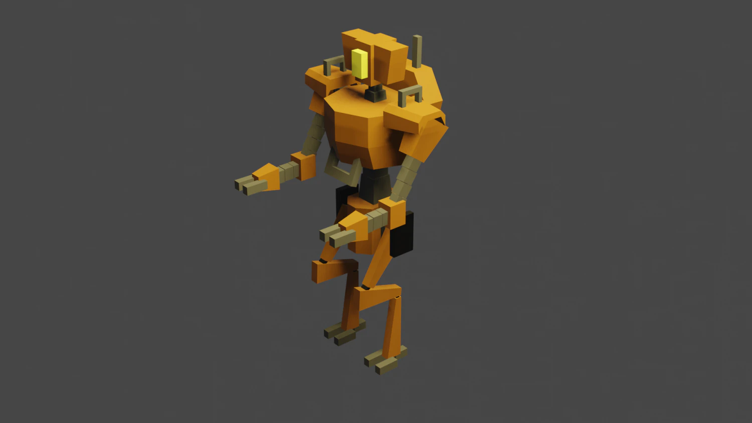 robot super duper Modello 3D .c4d .max .obj .3ds .fbx .stl .blend 
