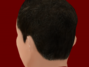 Raphael Varane Head - Low poly head for game 3D 模型