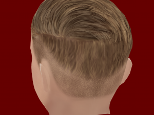 Rasmus Hojlund Head - Low poly head for game 3D Model