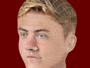 Rasmus Hojlund Head - Low poly head for game 3D Model