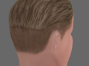 Scott McTominay Head - Low poly head for game 3D मॉडल