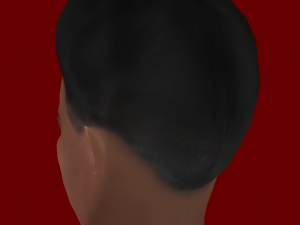Shola Shoretire Head - Low poly head for game 3D Model