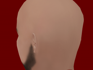 Sofyan Amrabat Head - Low poly head for game 3D 模型