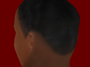 Tyrell Malacia Head - Low poly head for game 3D Model