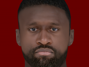 Antonio Rudiger Head - Low poly head for game 3D मॉडल
