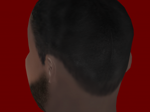 Antonio Rudiger Head - Low poly head for game Model 3D