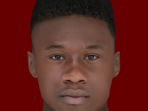 Eduardo Camavinga Head - Low poly head for game 3D मॉडल