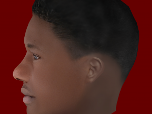 Eduardo Camavinga Head - Low poly head for game 3D 模型