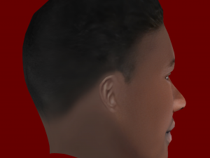 Eduardo Camavinga Head - Low poly head for game 3D 模型
