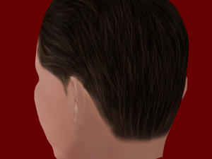 Fran Garcia Head - Low poly head for game 3D Модель