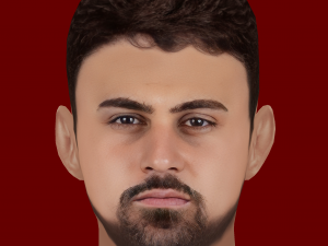 Josko Gvardiol Head - Low poly head for game 3D मॉडल