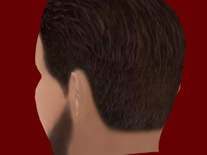 Josko Gvardiol Head - Low poly head for game 3D Модель