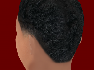 Jude Bellingham Head - Low poly head for game 3D मॉडल