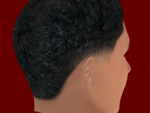 Jude Bellingham Head - Low poly head for game 3D मॉडल