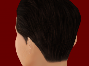 Thibaut Courtois Head - Low poly head for game 3D मॉडल