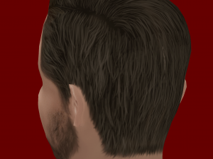 Low Poly Head of the President - Abraham Lincoln 3Dモデル