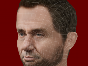 Low Poly Head of the President - Abraham Lincoln 3Dモデル