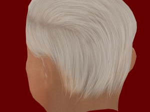 Low Poly Head of the President - Donald Trump 3D Model