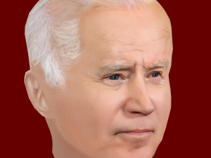 Low Poly Head of the President - Joe Biden 3D 模型