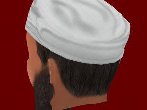 Low Poly Head of Osama bin Laden 3D Модель