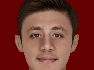 Arda Guler Head - Low poly head for game 3Dモデル