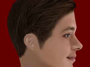 Arda Guler Head - Low poly head for game 3D Model