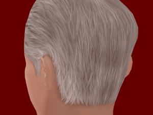Low Poly Head of the President - Bill Clinton Modèle 3D