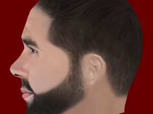 Daniel Carvajal Head - Low poly head for game Modelo 3D
