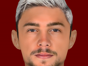 Federico Valverde Head - Low poly head for game 3D Model