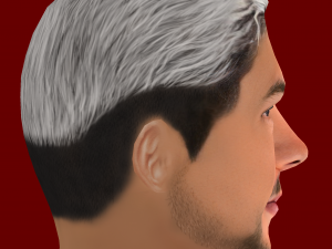 Federico Valverde Head - Low poly head for game 3Dモデル