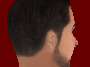Joselu Head - Low poly head for game 3D Model