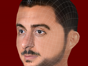Joselu Head - Low poly head for game 3D Model