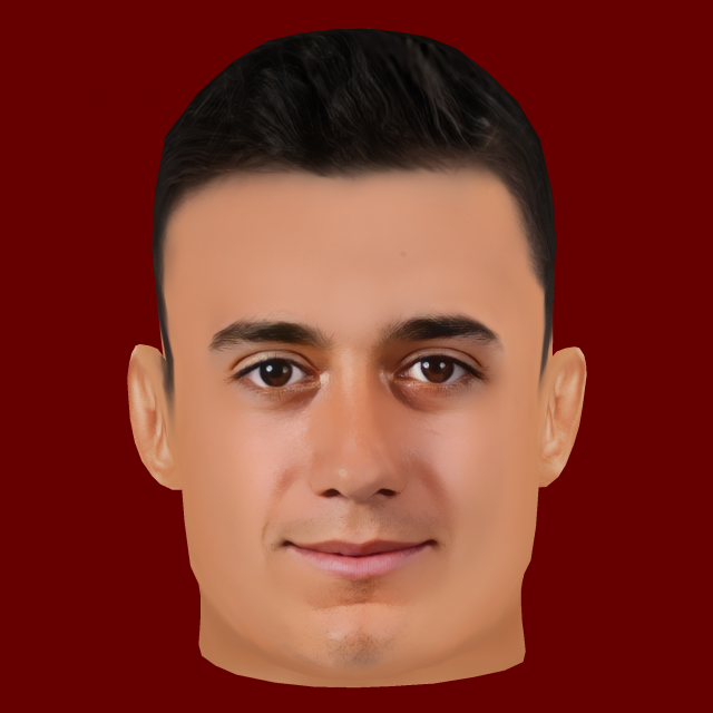 Lucas Vazquez Head - Low poly head for game Model 3D .c4d .max .obj .3ds .fbx .stl .blend 