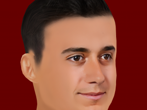 Lucas Vazquez Head - Low poly head for game Model 3D