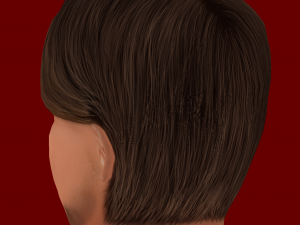Luka Modric Head - Low poly head for game 3Dモデル