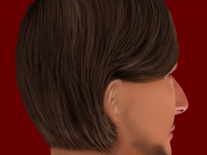 Luka Modric Head - Low poly head for game 3Dモデル