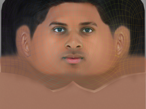 Rodrygo Goes Head - Low poly head for game 3D Model