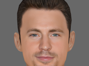 Chris Evans Head - Low poly head for game 3Dモデル